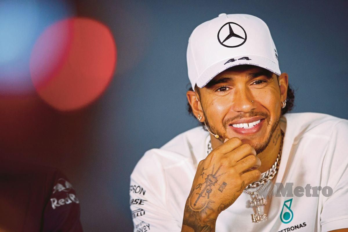 Pelumba F1 Mercedes, Lewis Hamilton. FOTO Agensi