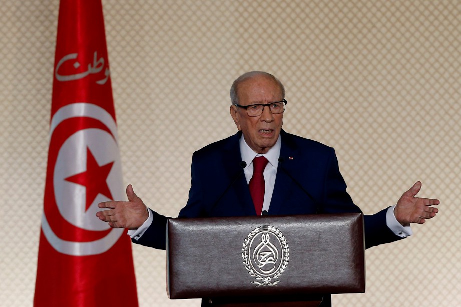 BEJI Caid Essebsi tidak merancang untuk bertanding dalam pilihan raya pada November depan. FOTO EPA