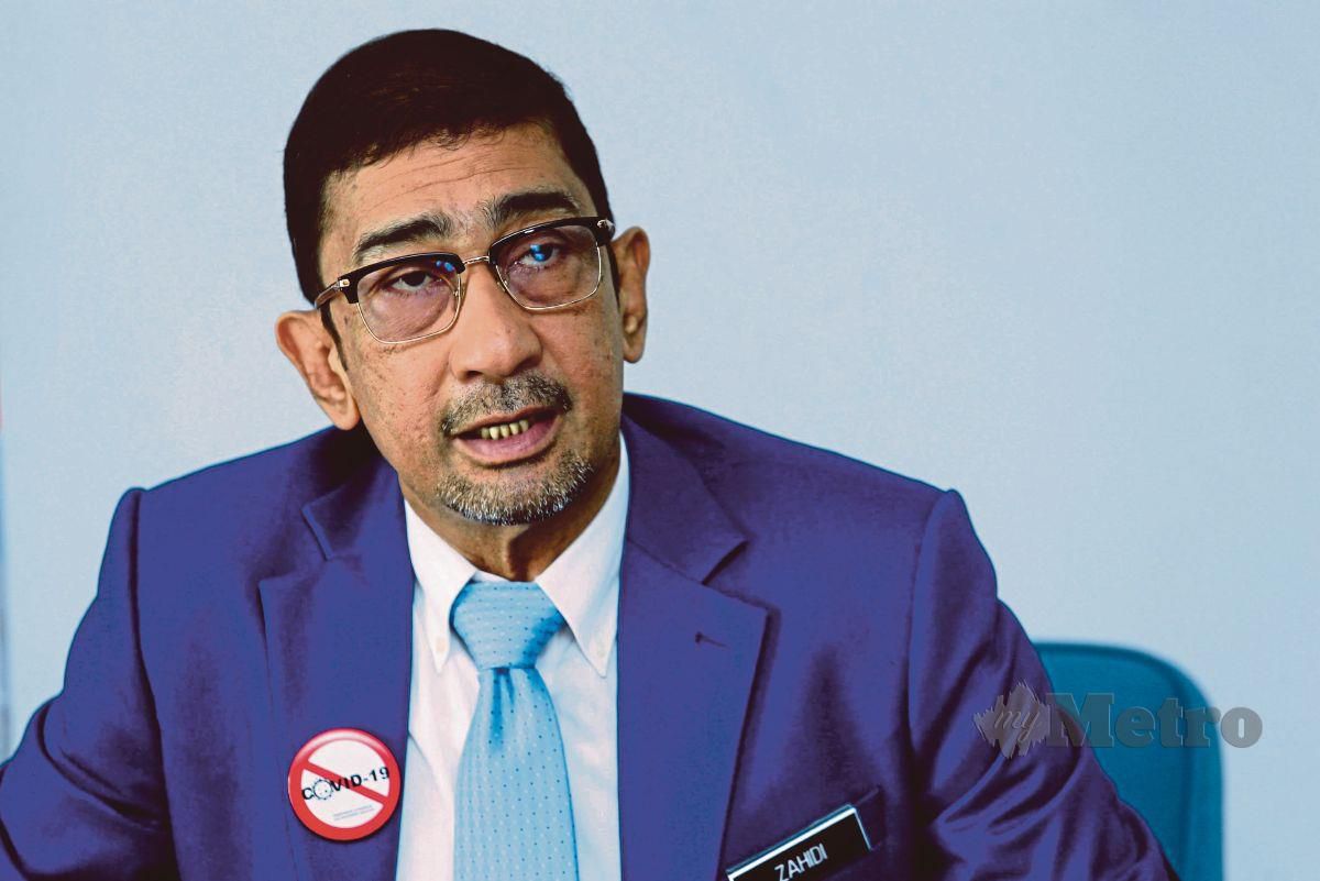 Ahli Parlimen Padang Besar Datuk Zahidi Zainul Abidin.