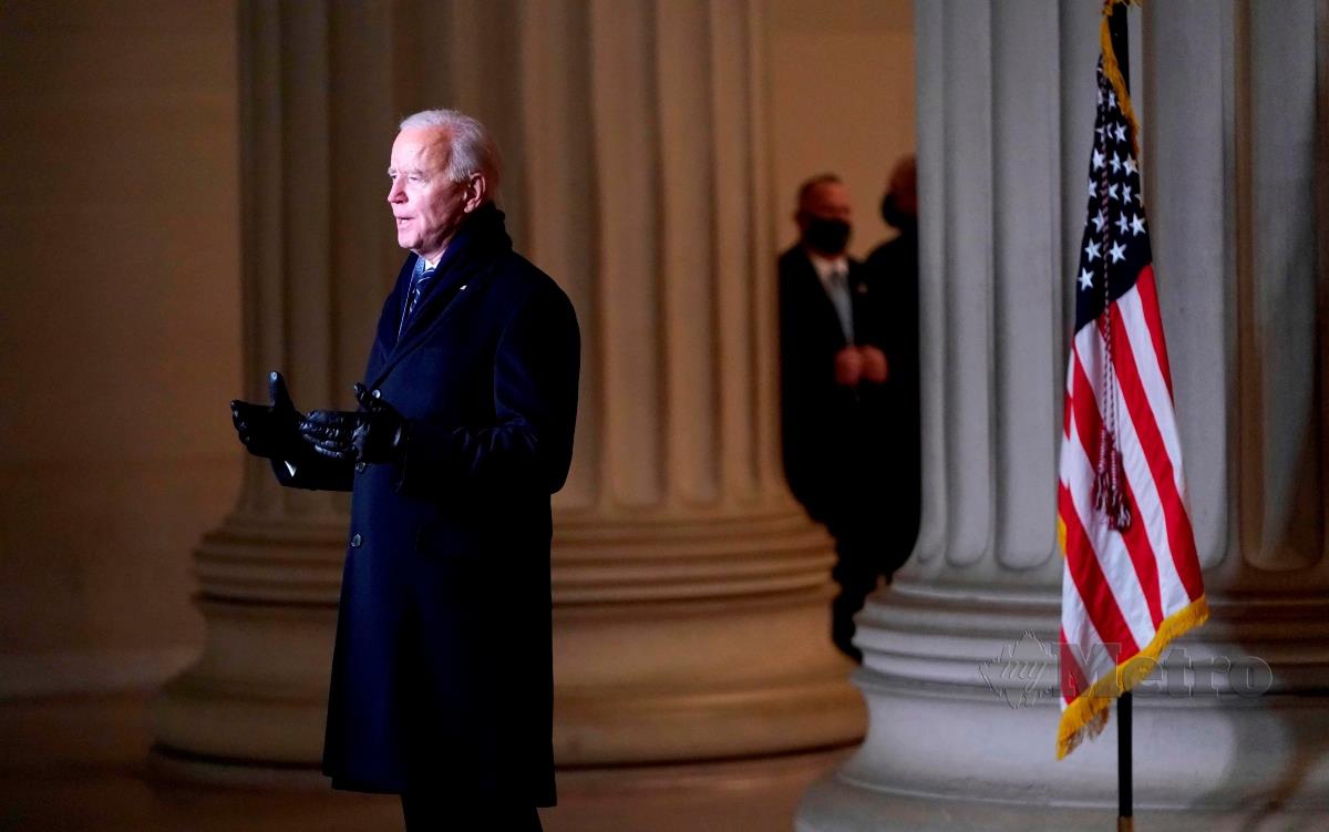 PRESIDEN Amerika Syarikat, Joe Biden. FOTO AFP