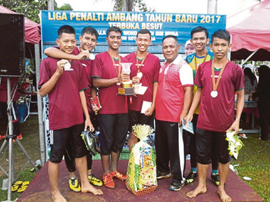 MR JAYA A muncul juara Liga Penalti Ambang Tahun Baru 2017 Terbuka Besut.