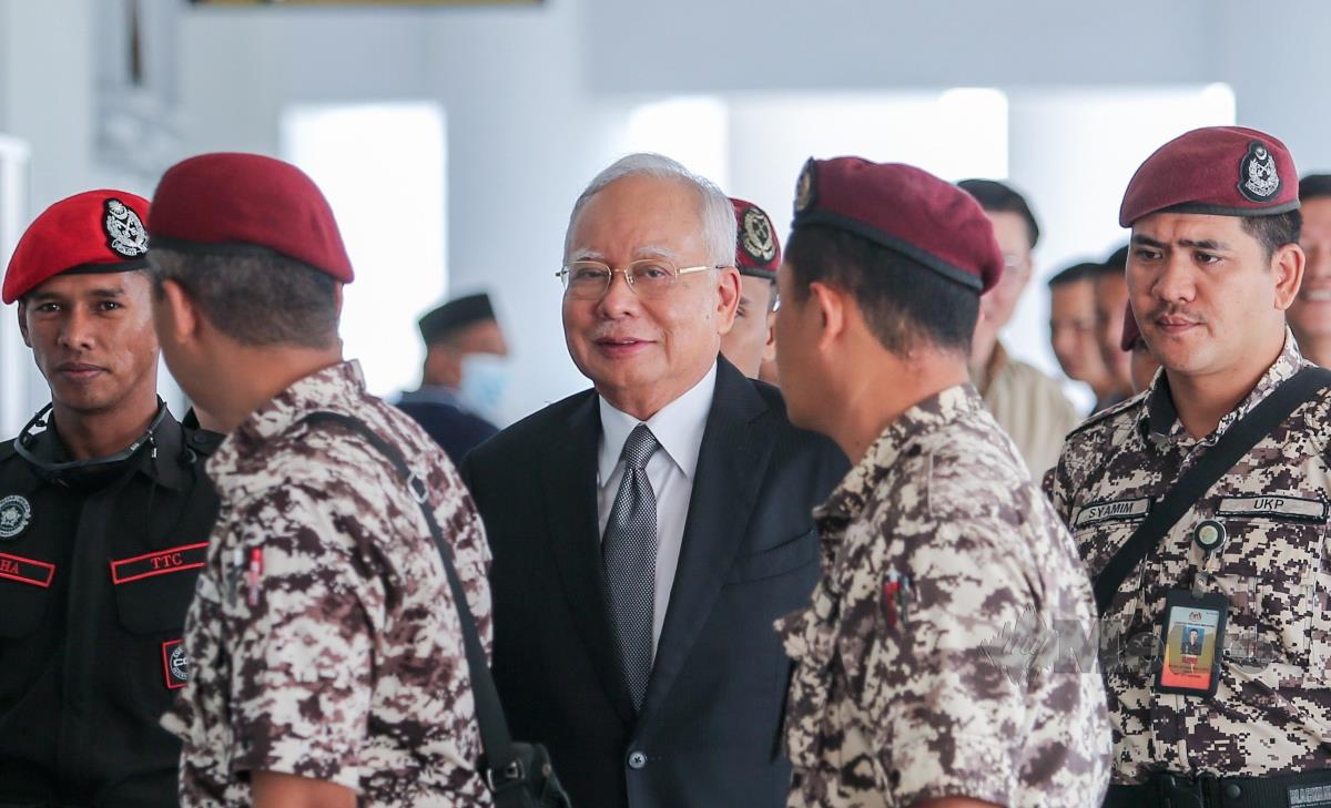 Bekas Perdana Menteri, Datuk Seri Najib Razak.