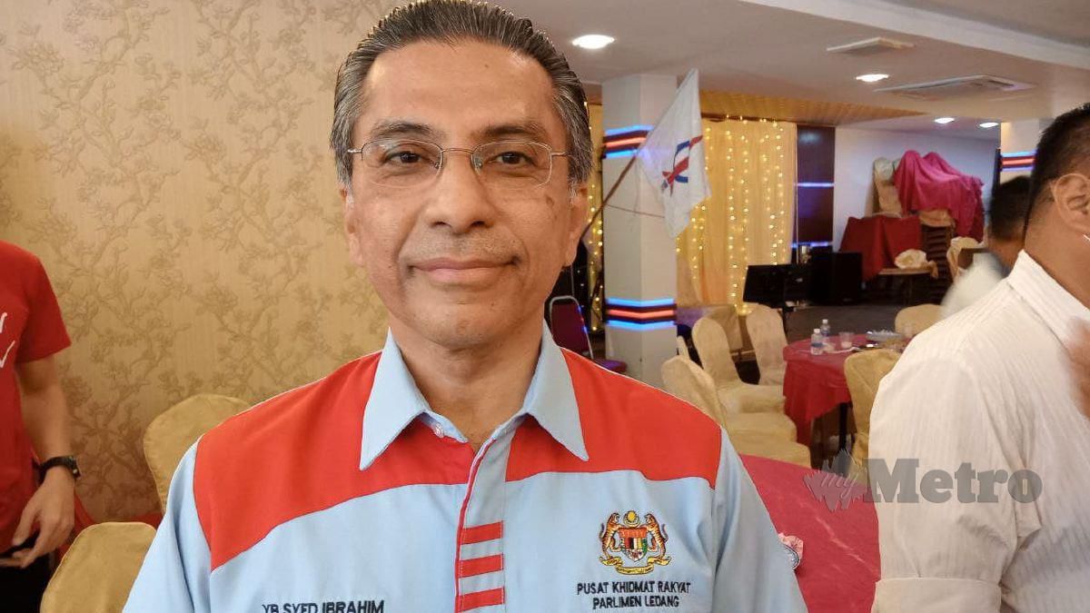 Pengerusi PKR Johor, Syed Ibrahim Syed Noh. FOTO ARKIB NSTP