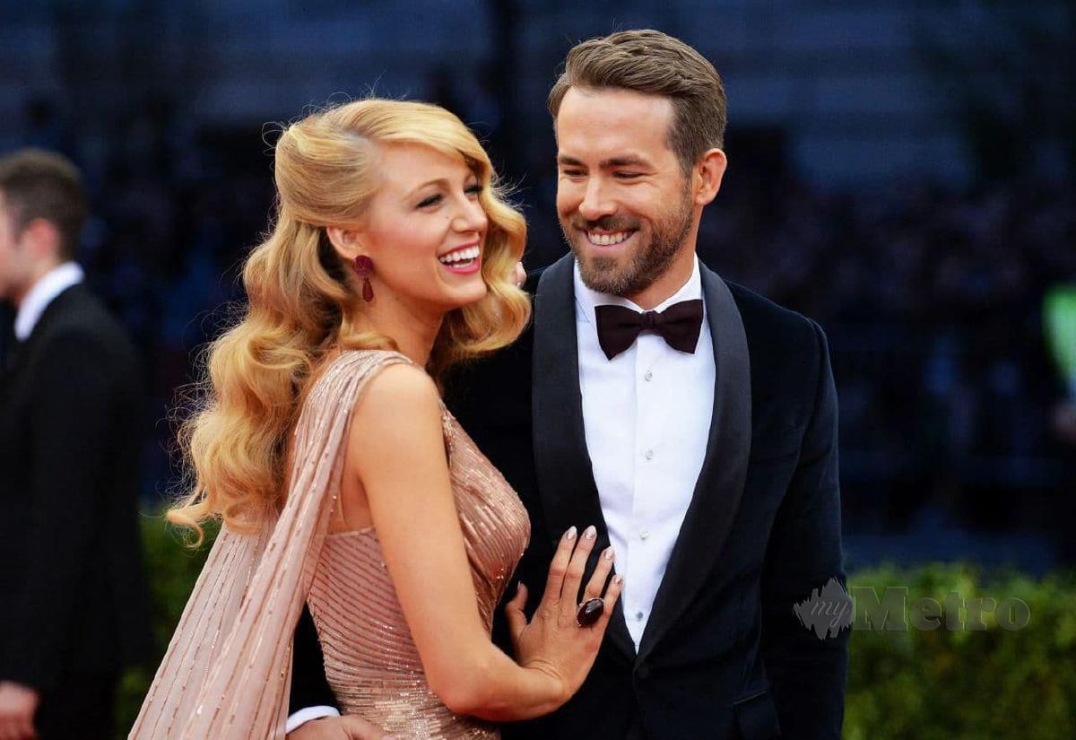 Ryan Reynolds dan isteri, Blake Lively.