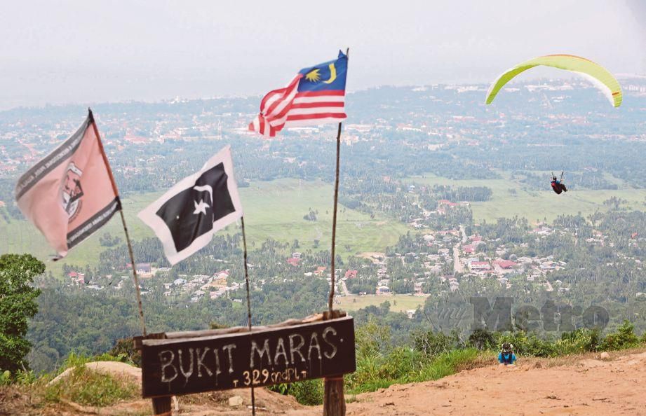 PROGRAM Open Fun Fly Paragliding Bukit Maras 2019 disertai 67 peluncur dari lapan negara. FOTO Ghazali Kori
