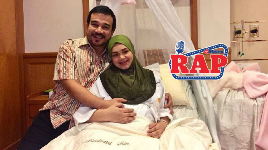 DATUK Seri Siti Nurhaliza dan suaminya. FOTO Rozi Abdul Razak