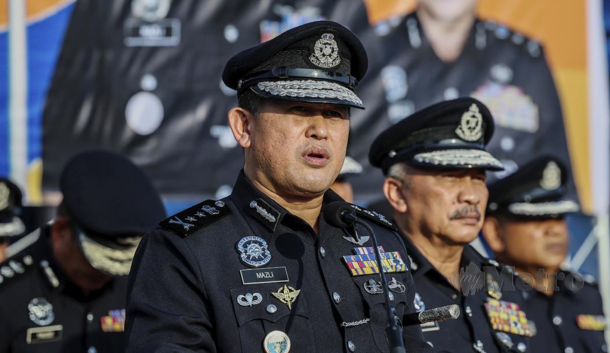 Ketua Polis Terengganu, Datuk Mazli Mazlan