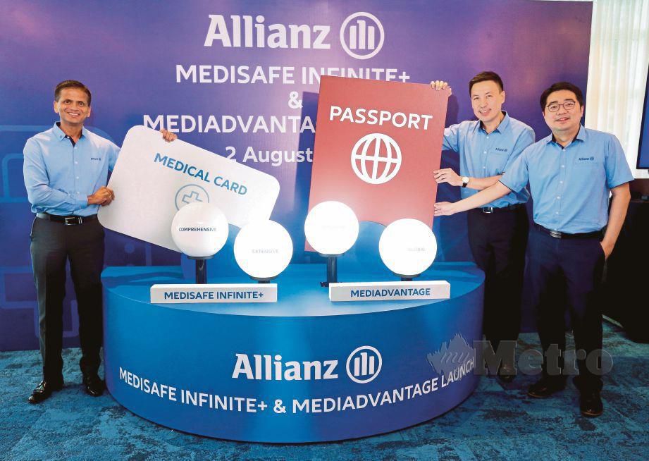  GROSS pada majlis pelancaran produk terbaharu Allianz, MediSafe Infinite+ dan MediAdvantage.