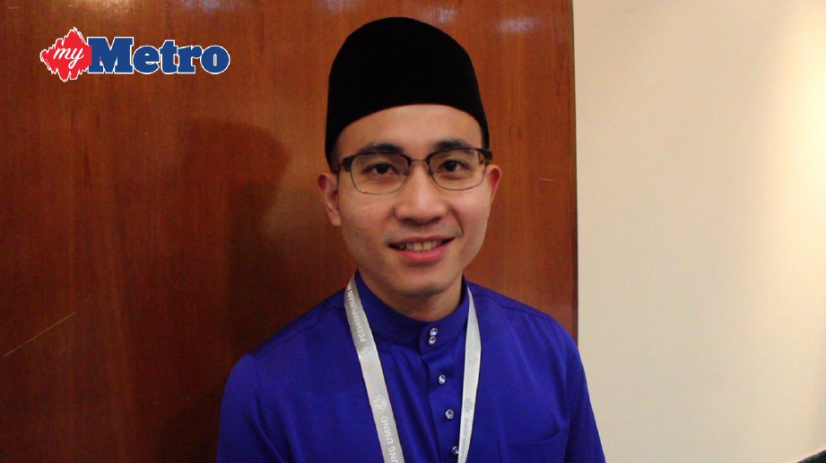 EXCO Pemuda Umno, Shahril Hamdan, 31, mahu semua pihak konsisten menyatakan kritikan terhadap isu ini. FOTO Mior Azlan
