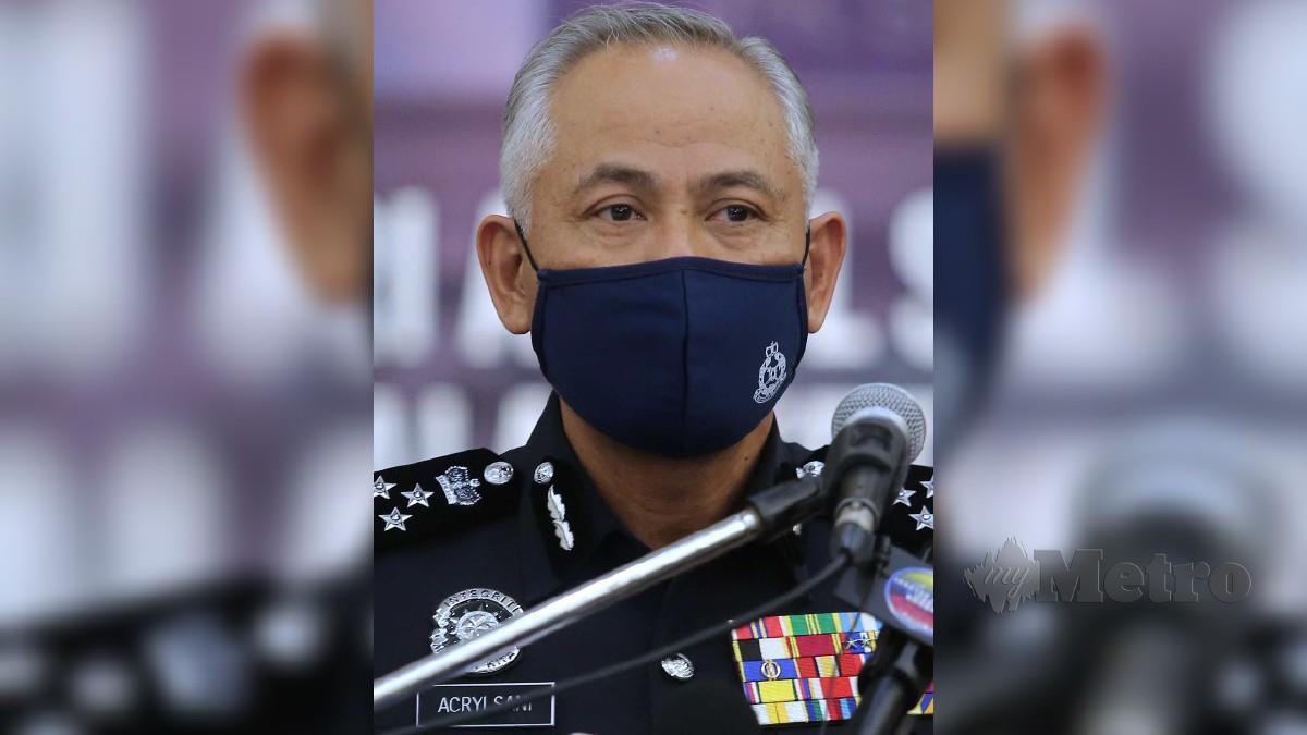 Timbalan Ketua Polis Negara Datuk Seri Acryl Sani Abdullah Sani.