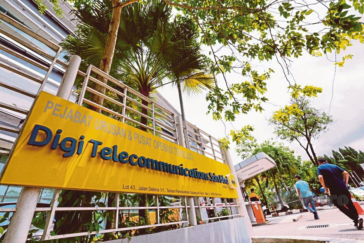 SHAH ALAM 14 MEI 2019. Digi Telecommunications Sdn. Bhd di Subang Hi-Tech Industrial Park, Shah Alam. NSTP/ASWADI ALIAS.