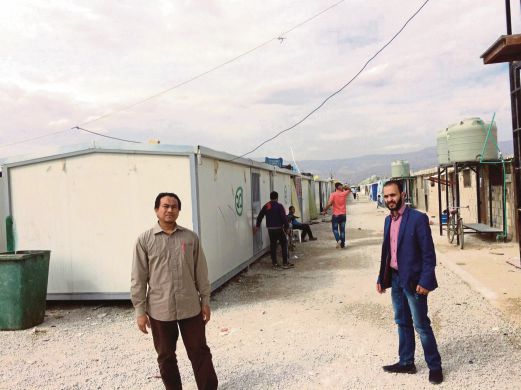 MISI bantuan musim sejuk untuk pelarian Syria dan Palestin di sempadan Turki-Lubnan anjuran Aman Palestin Berhad.