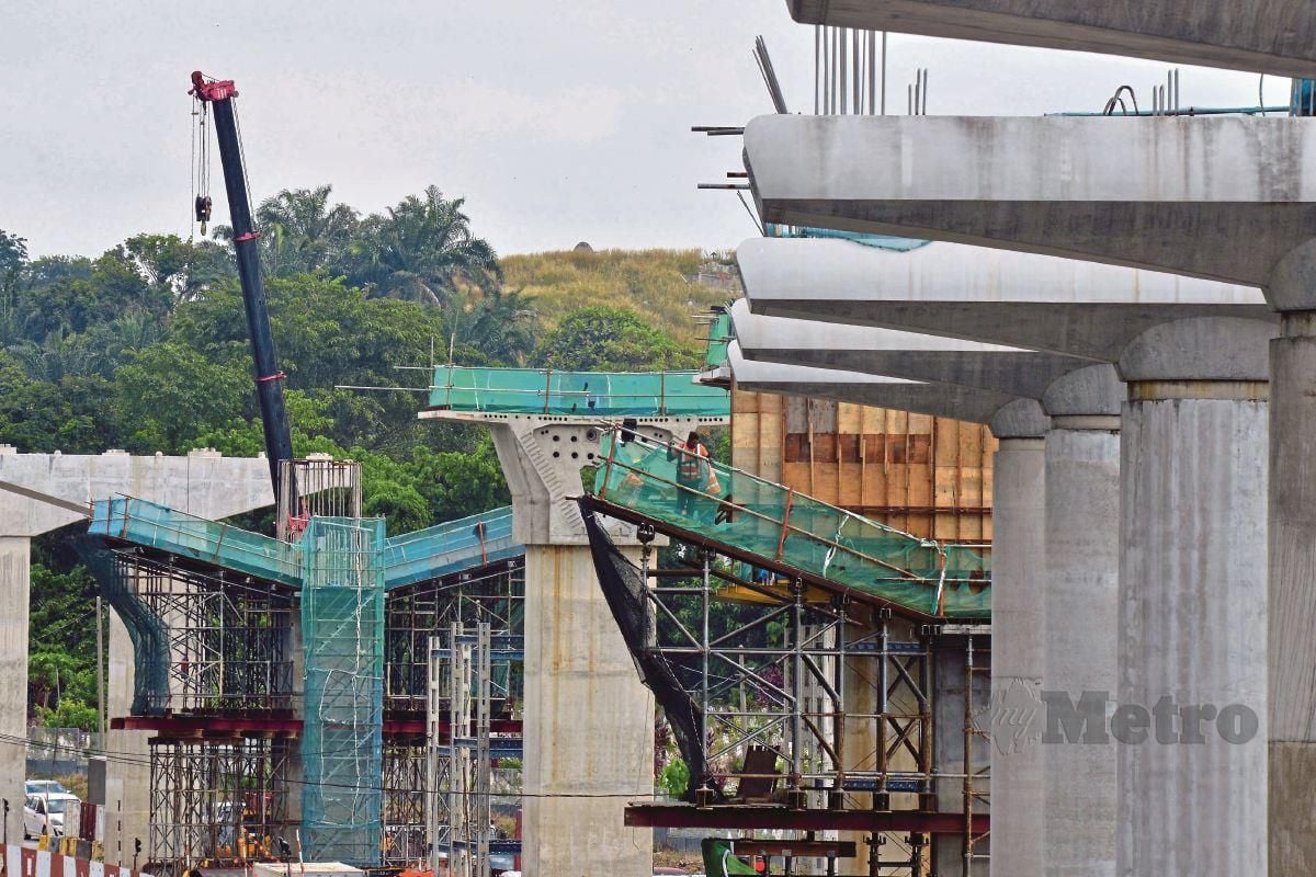 LRT laluan Shah Alam dijangka beroperasi serta dibuka kepada orang ramai menjelang 2025.