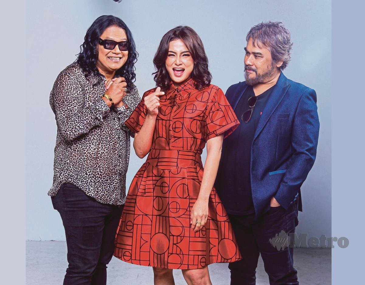 AWIE, Ropie dan Reen Rahim tampil dalam filem seram komedi, Sue-On. FOTO Aziah Azmee