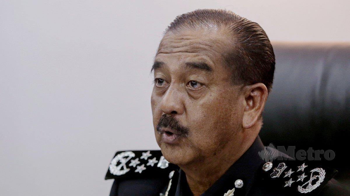 Ketua Polis Negara, Tan Sri Razarudin Husain. FOTO HAZREEN MOHAMAD