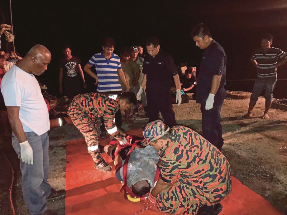 MANGSA maut dipercayai terhidu gas beracun di Long Temala, Marudi.