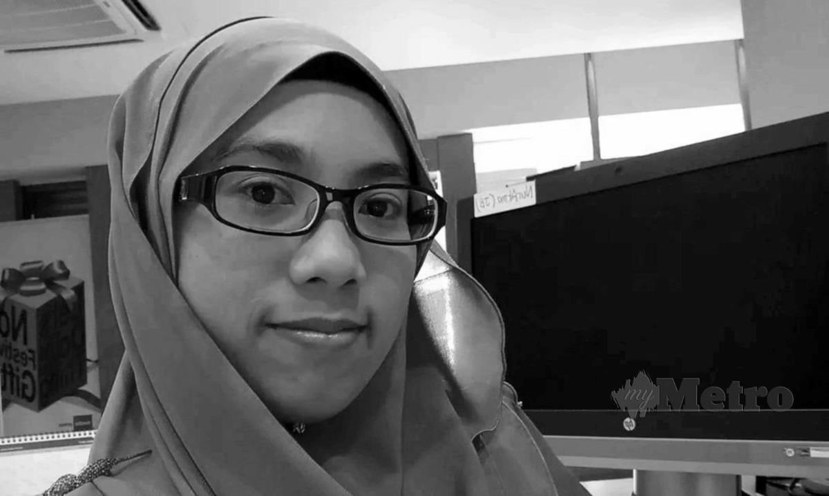Nurakma Mohd Kalimuddin meninggal dunia di Hospital Sultanah Aminah (HSA).