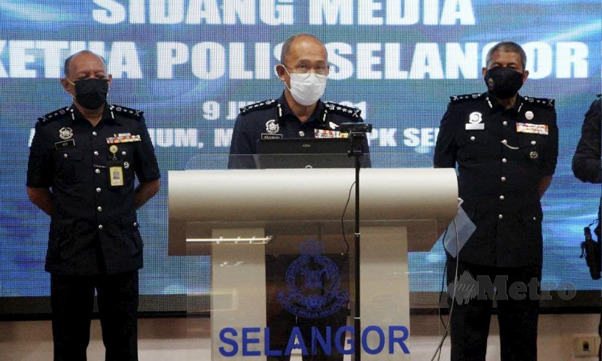 Ketua Polis Selangor, Datuk Arjunaidi Mohamed. FOTO IHSAN IPK SELANGOR