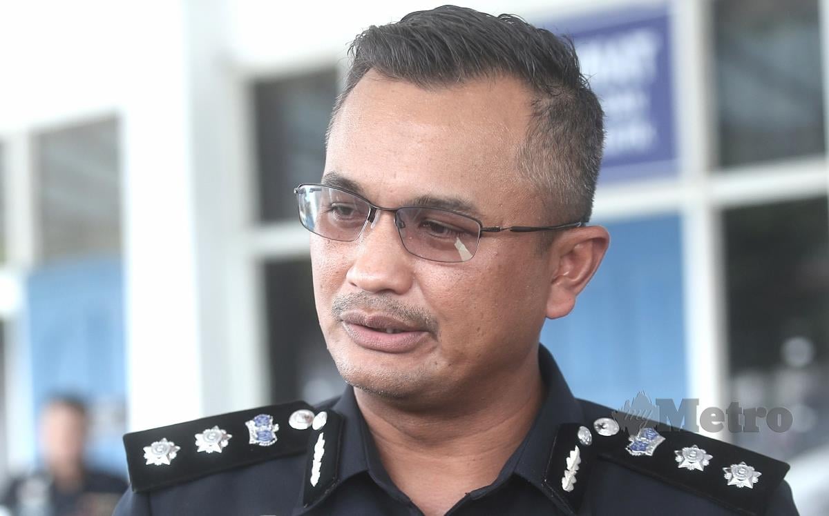 Ketua Polis Daerah Petaling Jaya, ACP Mohamad Fakhrudin Abdul Hamid. FOTO Amirudin Sahib
