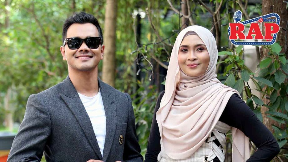Alif Satar (kiri) dan Siti Nordiana akan adakan persembahan di Singapura pada 31 Ogos. FOTO SALHANI IBRAHIM