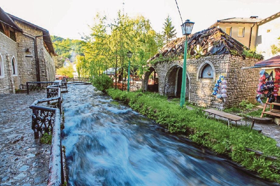 PEMANDANGAN di sekitar kota lama Travnik yang pernah menjadi ibu negara Bosnia sebelum dipindahkan ke Sarajevo.