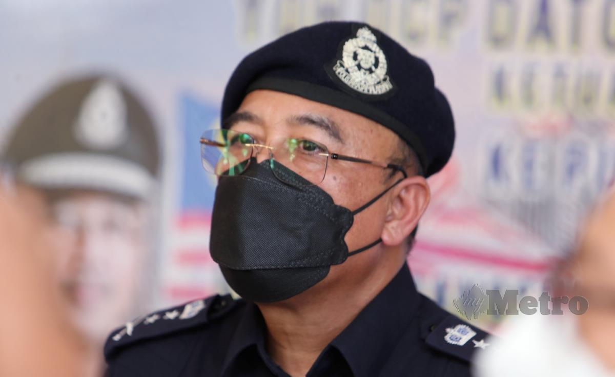 KETUA Polis Kelantan, Datuk Shafien Mamat. FOTO arkib NSTP 