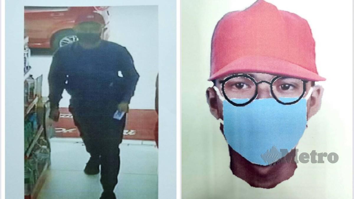 Polis hari ini mengedarkan fotofit dan gambar empat penjenayah yang menyamun sebuah kedai emas di Kepong, kelmarin.