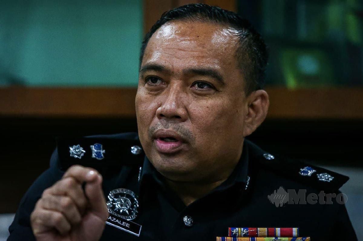 Ketua Polis Daerah Kulim, Superitendan Sazalee Adam. FOTO LUQMAN HAKIM ZUBIR