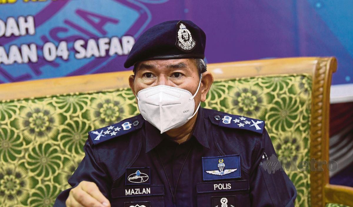 Timbalan Ketua Polis Negara Datuk Seri Mazlan Lazim. FOTO BERNAMA