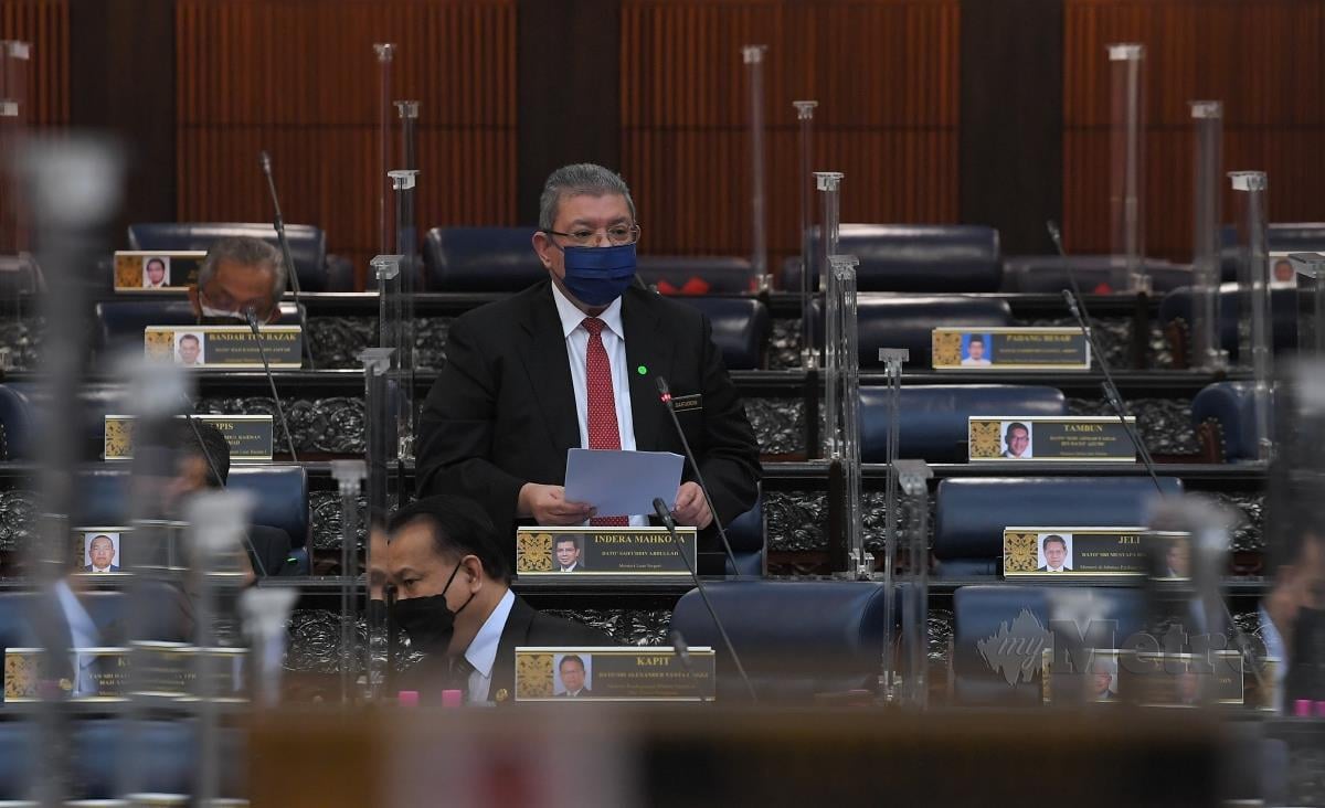 Menteri Luar Negeri Datuk Saifuddin Abdullah. FOTO BERNAMA