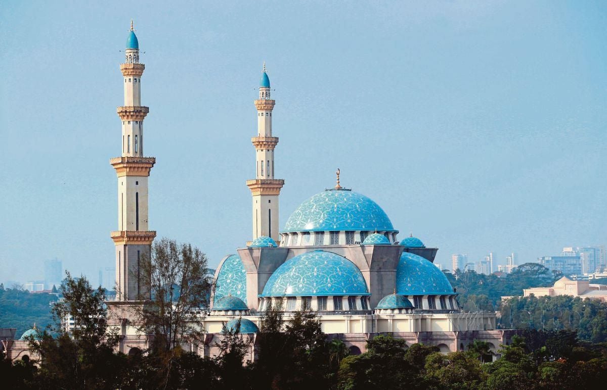 Masjid Wilayah Persekutuan, Kuala Lumpur. FOTO NURUL SHAFINA JEMENON
