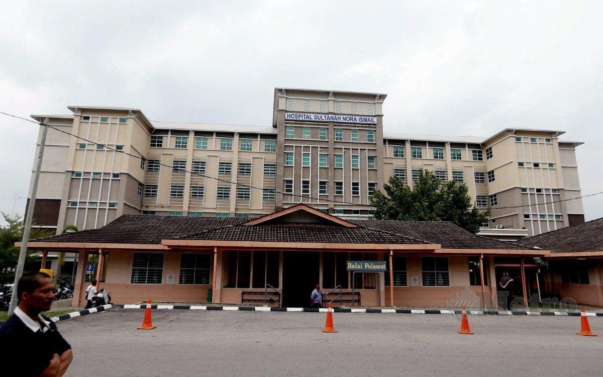  Hospital Sultanah Nora Ismail, Batu Pahat. FOTO SYARAFIQ ABD SAMAD