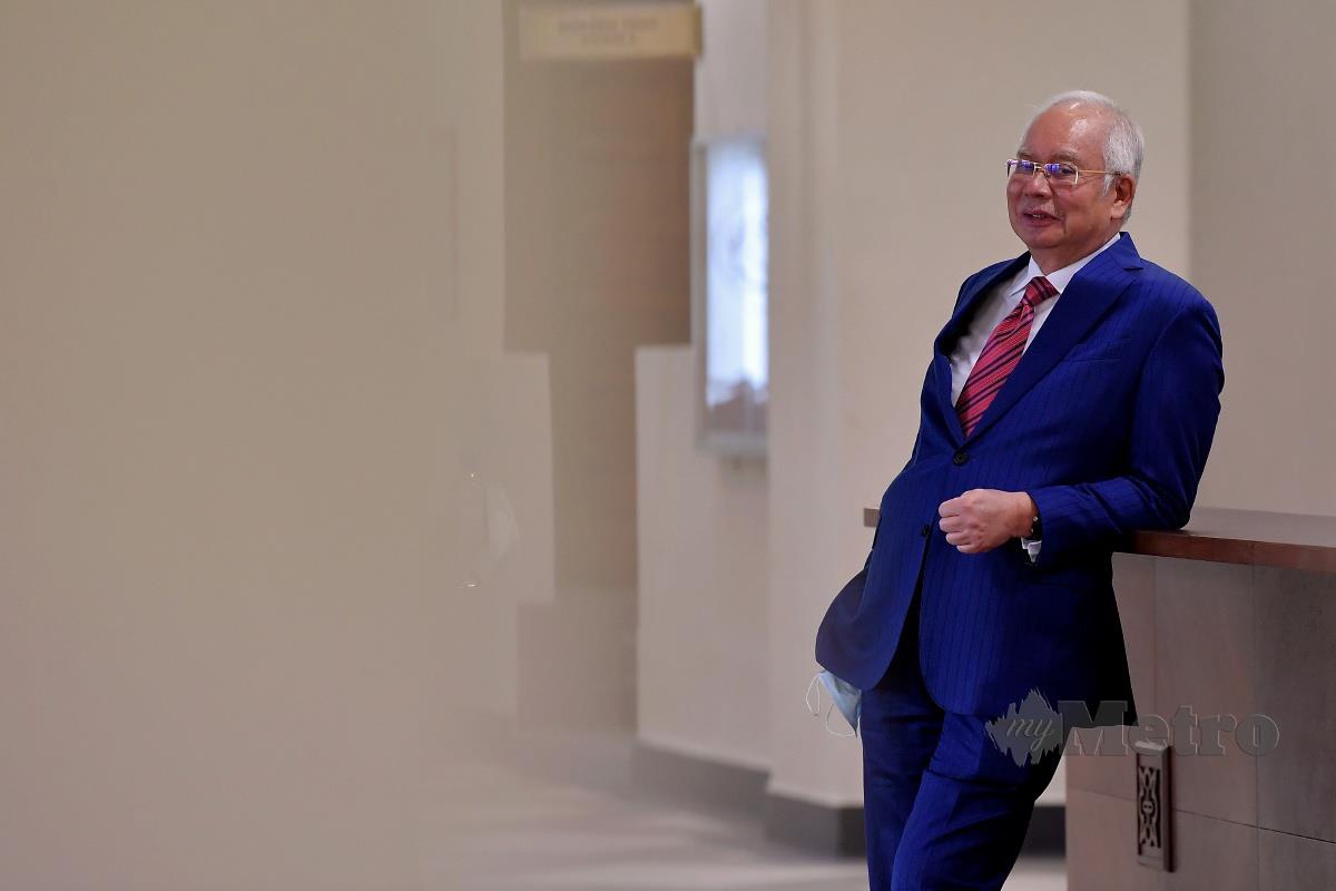  Bekas Perdana Menteri Datuk Seri Najib Tun Razak. FOTO BERNAMA