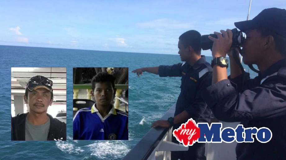 Pasukan SAR melakukan pencarian di sekitar perairan Pulau Tioman. FOTO Ihsan APMM
