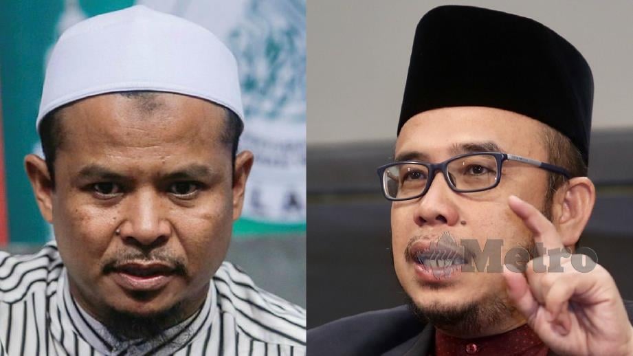 Dr Zamihan Mat Zin (kiri), Datuk Dr Mohd Asri Zainul Abidin (kanan). FOTO NSTP