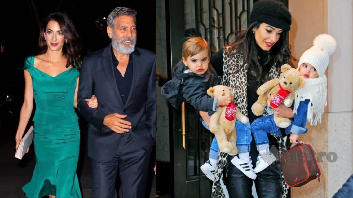 George Clooney takut tidak dapat bertemu kembali anak-anaknya. 