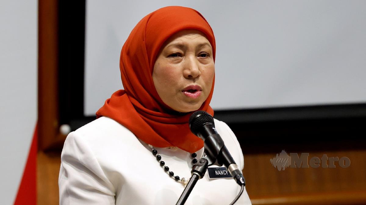 Menteri Pembangunan Wanita, Keluarga dan Masyarakat, Datuk Seri Nancy Shukri. FOTO HAIRUL ANUAR RAHIM