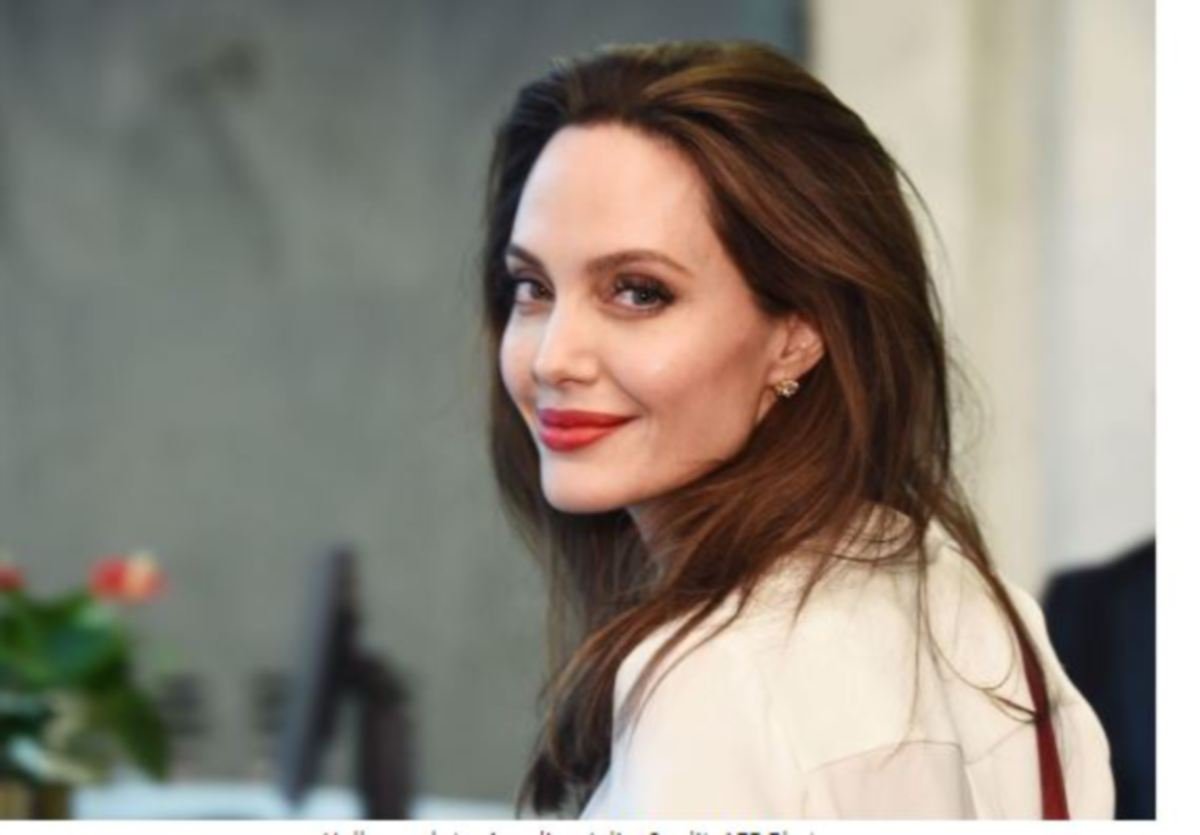 ANGELINA Jolie. FOTO Agensi