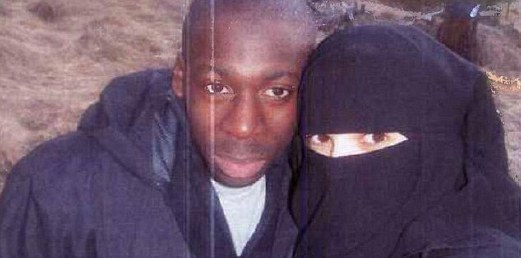HAYAT bersama suaminya, Amedy yang ditembak mati di timur Paris, kelmarin. 