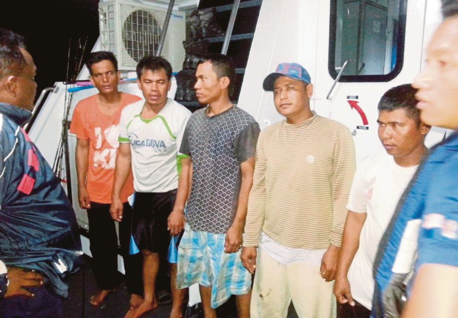  LIMA nelayan warganegara Indonesia ditahan APMM.
