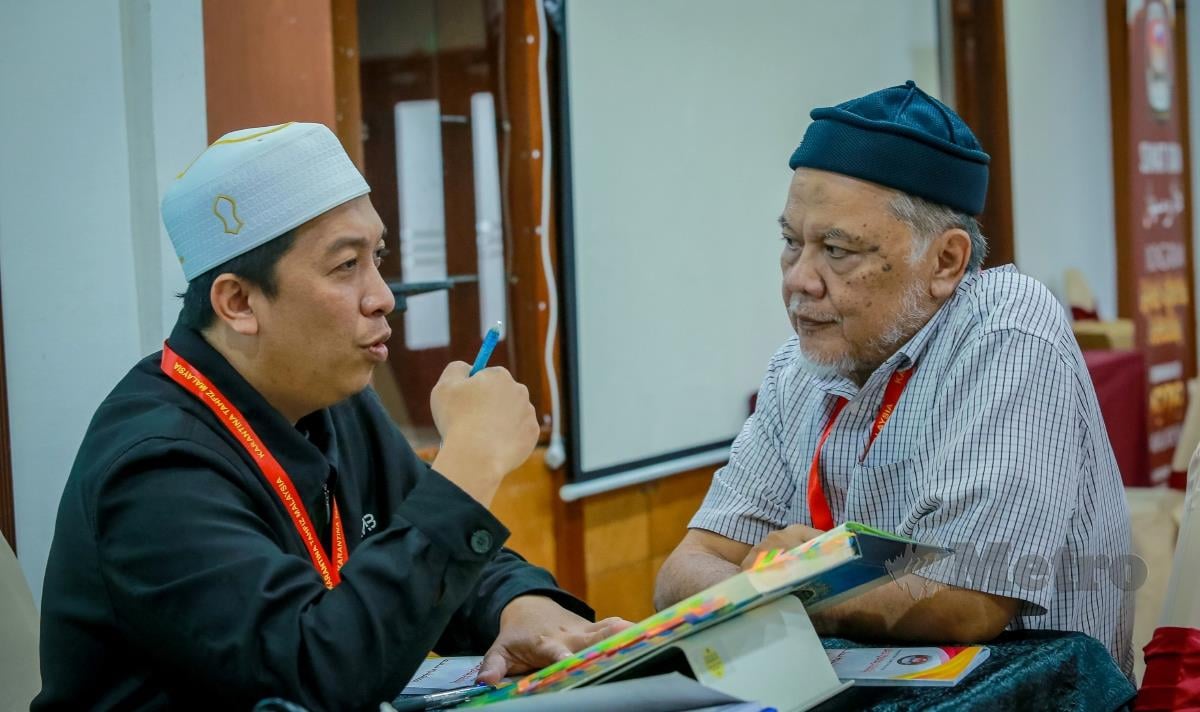 Peserta program yang menyertai Karantina Tahfiz Malaysia menhafaz Al-Quran di Hotel Tabung Haji, Kelana Jaya. FOTO ASYRAF HAMZAH