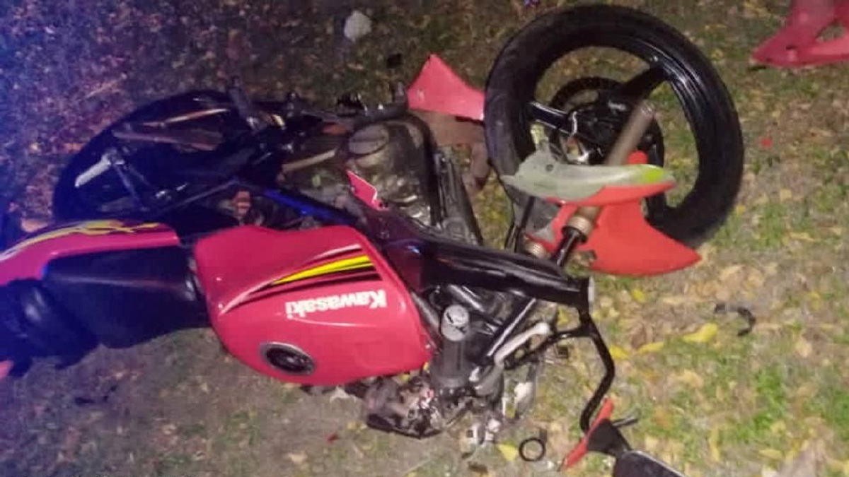 ANGGOTA polis maut selepas motosikal ditunggangnya melanggar tiang lampu.