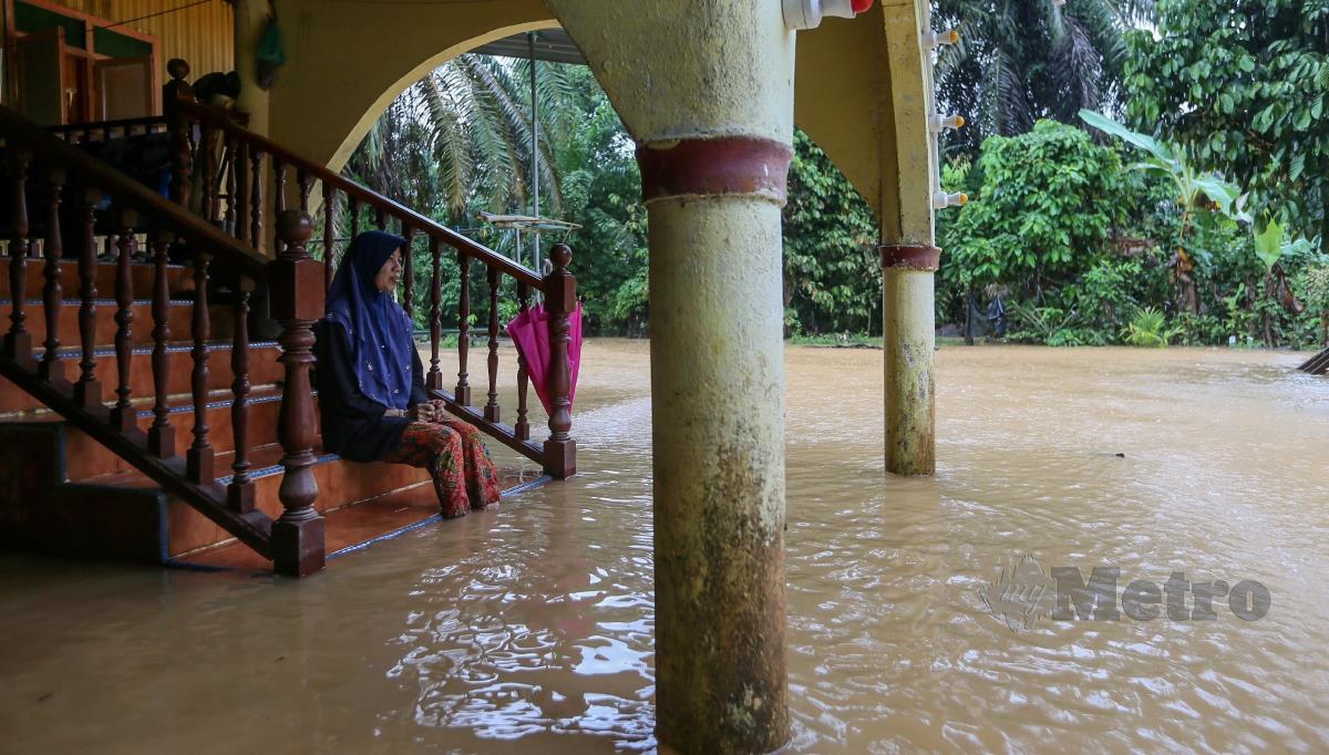 Keadaan banjir di Terengganu. FOTO Ghazali Kori