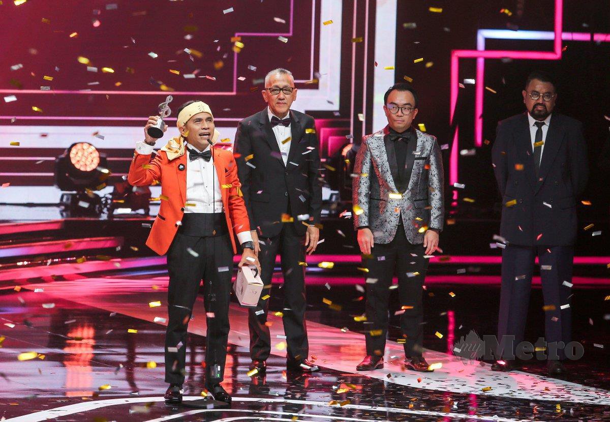 BELL Ngasri di Anugerah Bintang Popular BH Ke-35 di Istana Budaya. FOTO ASWADI ALIAS