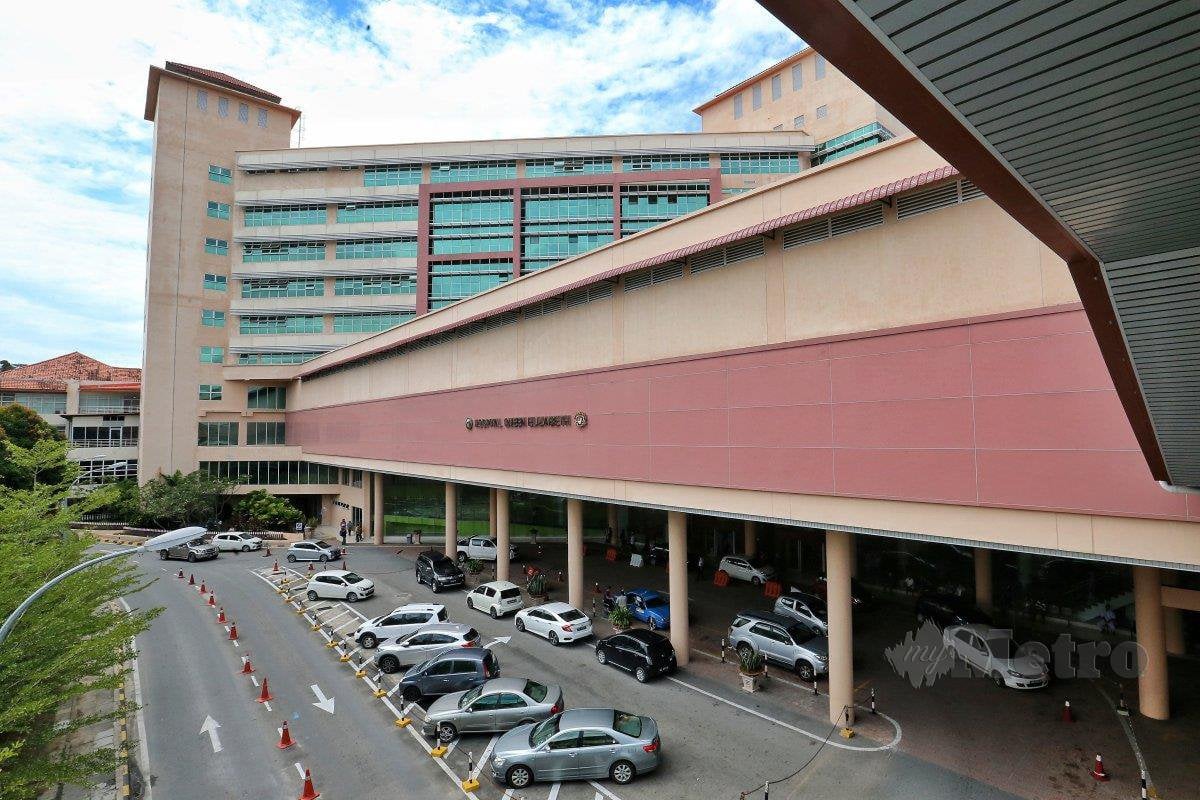 Hospital Queen Elizabeth Kota Kinabalu. FOTO KHAIRULL AZRY BIDIN
