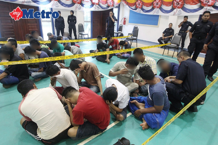 ANTARA 113 individu yang ditahan dalam operasi PDRM di sekitar Kota Bharu dan Bachok. 