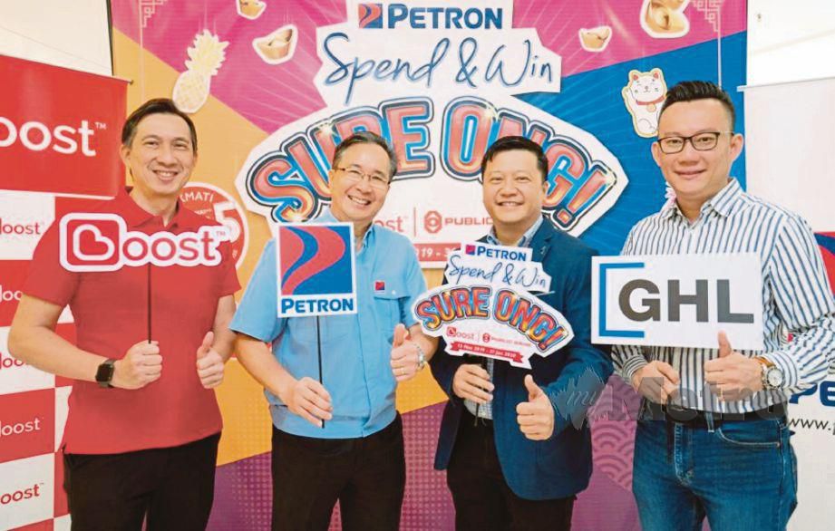 KERJASAMA Petron Malaysia, Boost dan GHL. 