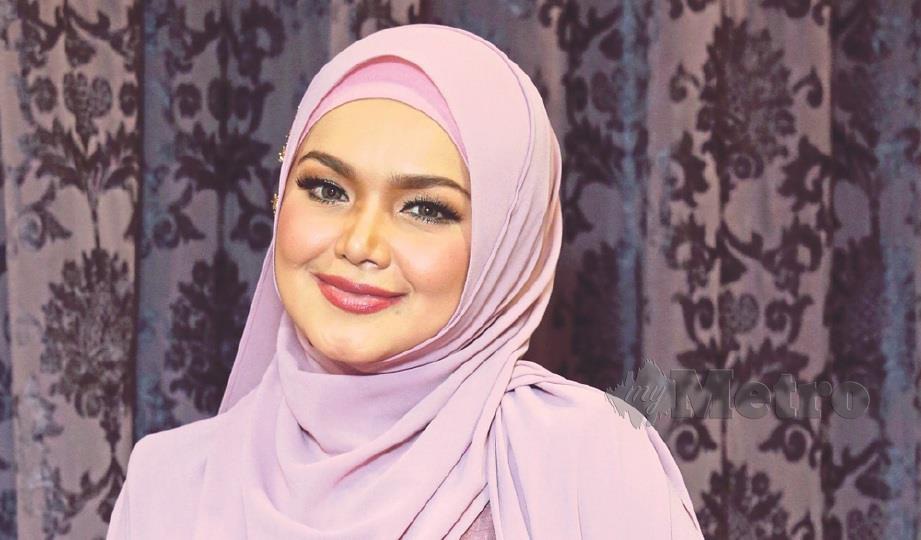 SITI Nurhaliza Siti bakal terbabit menjayakan konsert yang diberi nama Karya Agung Pak Ngah. FOTO: Nurul Shafina Jemenon