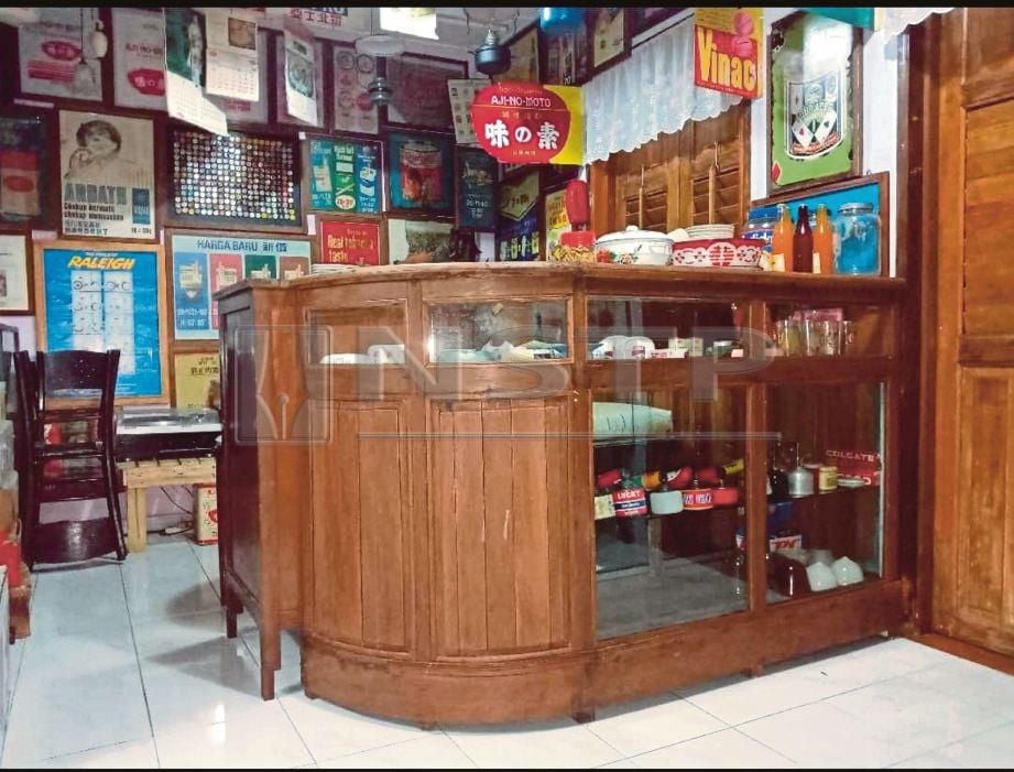  KAUNTER bar yang dibeli Alpian dengan harga RM5,000. 