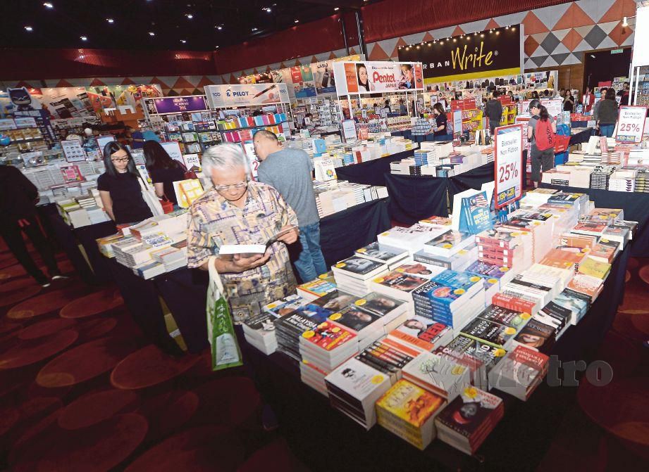 PESTA buku POPULAR Mega Bookfair diadakan hingga Ahad depan.